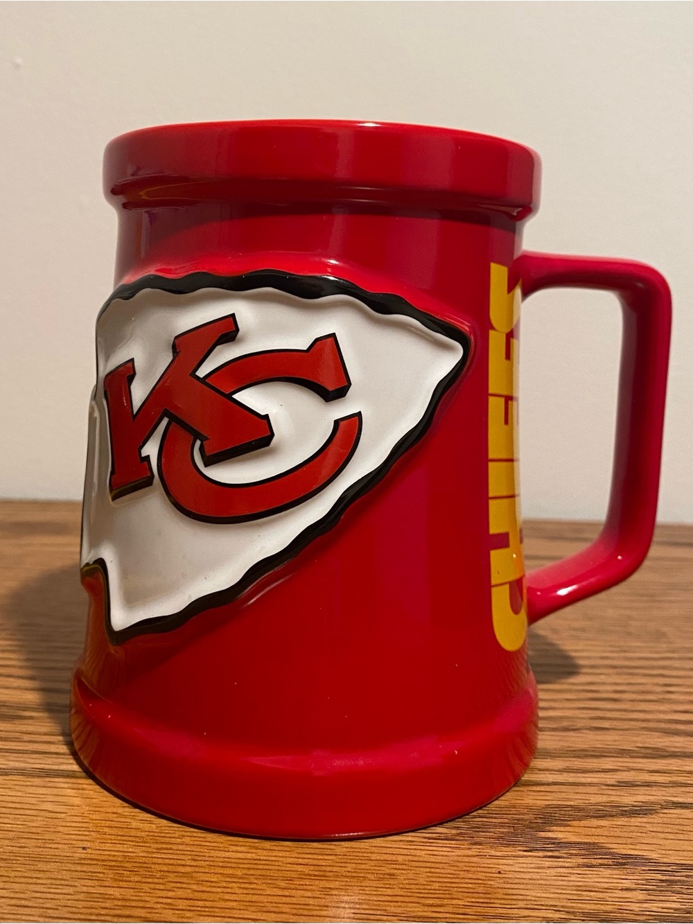 Kansas City Chiefs Red Ceramic Mug